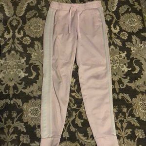 Justice active pink/white joggers